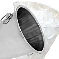 Stainless Steel And Acrylic Ice Containers