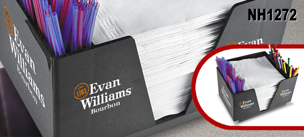 Custom Printed Napkin Holders & Bar Caddies